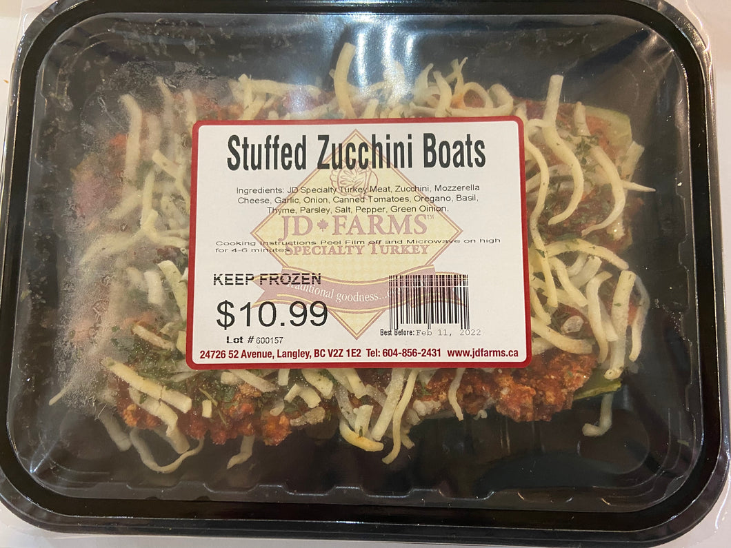 Keto Stuffed Zucchini Boats