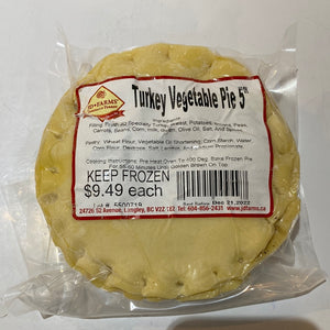 Turkey Pot Pie (Individual)