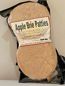 Apple Brie Turkey Patties