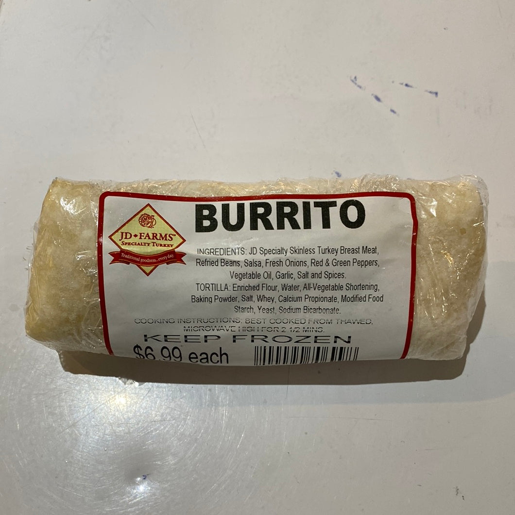 Frozen Burrito Wraps