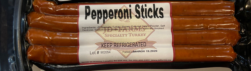 Pepperoni sticks